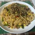 スパゲティ・菜の花シーチキンコーン