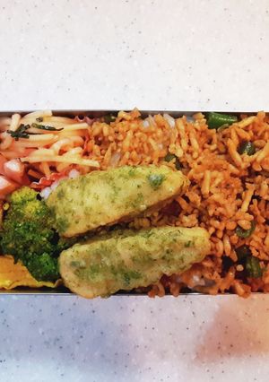 高校生弁当覚え書き183そぼろご飯-レシピのメイン写真