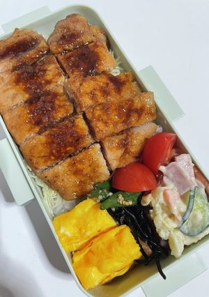 厚切りロースの生姜焼き弁当-レシピのメイン写真