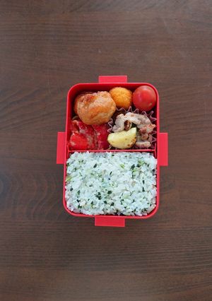 中学生女子弁当2023.5.18-レシピのメイン写真