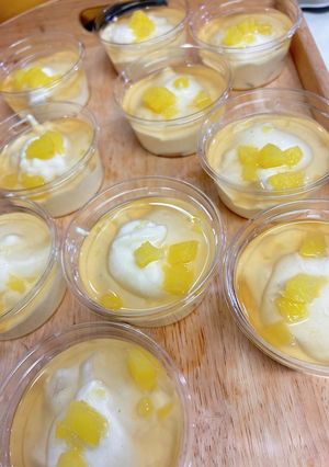 パイナップルレアチーズケーキ-レシピのメイン写真