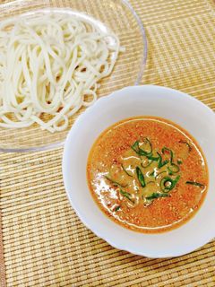 ぴり辛ゴマつけだれ✤うどん・素麺・中華麺-レシピのメイン写真