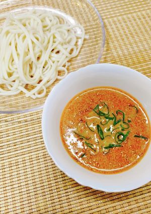 ぴり辛ゴマつけだれ✤うどん・素麺・中華麺-レシピのメイン写真