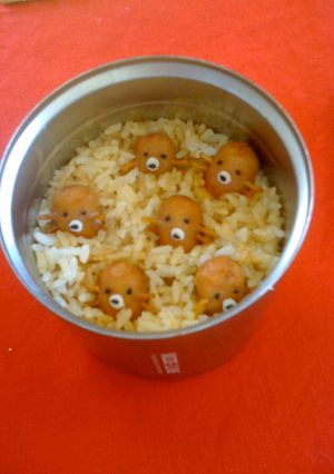 リトルもぐらさんべんと。＊キャラ弁＊-レシピのメイン写真