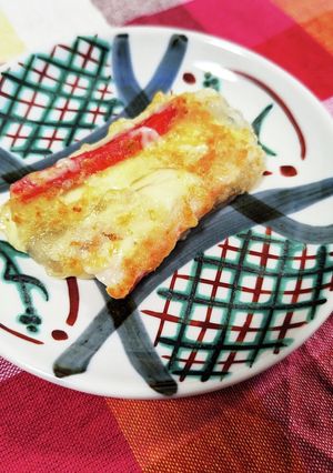 もっちりカニカマチーズのライスペーパー巻-レシピのメイン写真