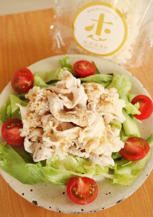 【涼やか】ホホホタケの冷しゃぶサラダ-レシピのメイン写真