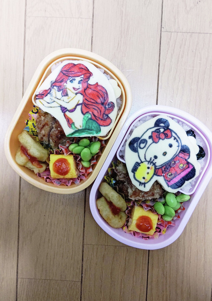 お弁当 双子 記録用♫☆♫-レシピのメイン写真