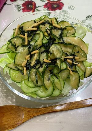 暑い日に！さっぱりサラダ茶漬け-レシピのメイン写真