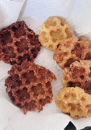 おから米粉ワッフルクッキー-レシピのメイン写真