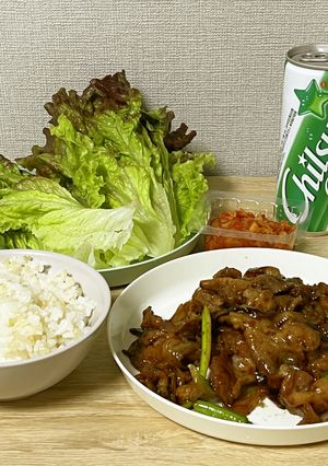 [定番]　プルコギ定食-レシピのメイン写真