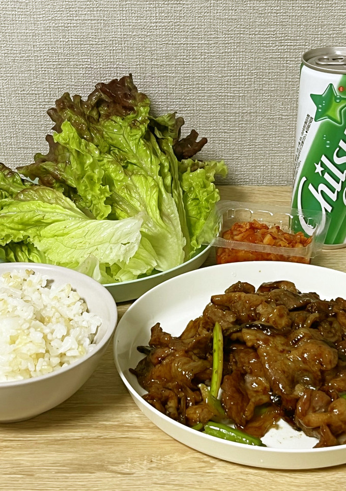 [定番]　プルコギ定食-レシピのメイン写真