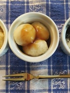 【おやつ】豆腐白玉-レシピのメイン写真