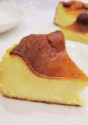 簡単☆バスク風チーズケーキ♪アイスにも-レシピのメイン写真