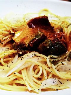 節約&簡単!!鯖味噌煮缶のパスタ♪-レシピのメイン写真