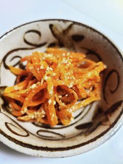 にんじんの胡麻和え-レシピのメイン写真