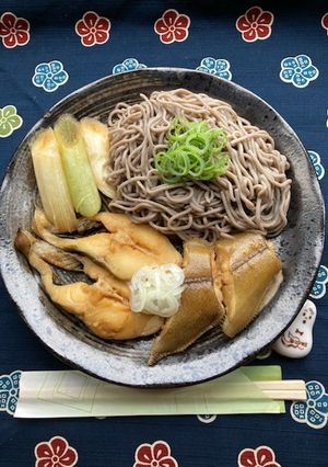 名に偽りなし“カレイ南蛮”皿そば-レシピのメイン写真