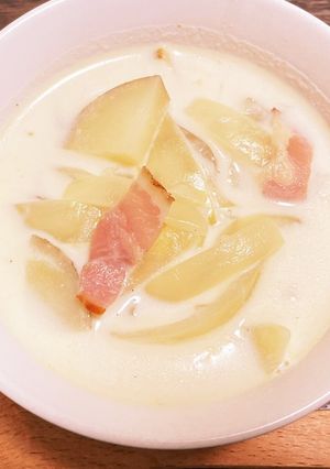 じゃがいもミルクスープ-レシピのメイン写真