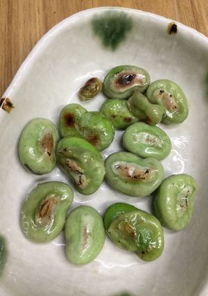 焼きそら豆-レシピのメイン写真