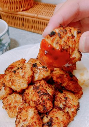 フードプロセッサーで♪鶏ムネ肉ナゲット-レシピのメイン写真