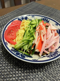 冷やしもずく中華サラダ-レシピのメイン写真