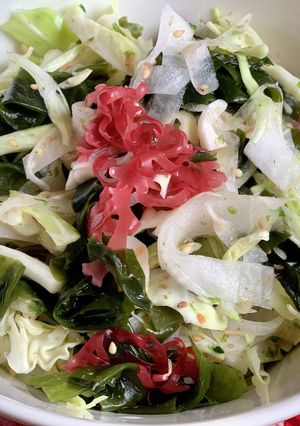 大根キャベツと海藻のサラダ-レシピのメイン写真