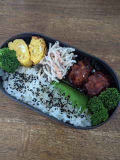JK☆黒酢肉団子弁当♪-レシピのメイン写真