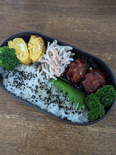 JK☆黒酢肉団子弁当♪-レシピのメイン写真