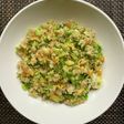 小松菜と搾菜炒飯 しっとり美味しい