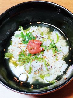 さっぱりお茶漬け-レシピのメイン写真
