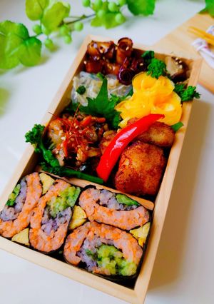 女子学生のお弁当（2023.5.19）-レシピのメイン写真