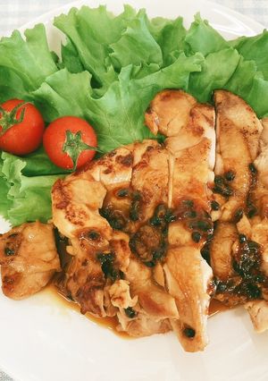 鶏肉のパッションフルーツ焼き-レシピのメイン写真