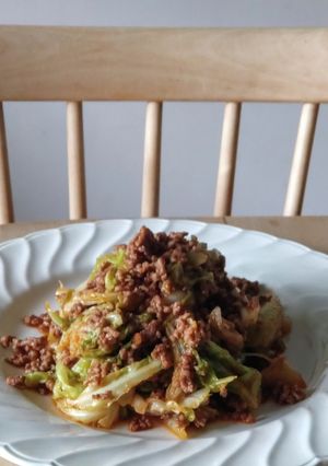 10分で夕食★回鍋肉★ピリ辛キャベツ挽肉-レシピのメイン写真