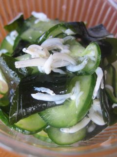 きゅうりとわかめの酢の物-レシピのメイン写真