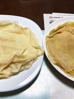 自家製!米粉入り春巻きの皮-レシピのメイン写真