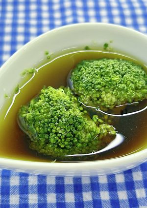 冷凍ブロッコリーの解凍調理（麺つゆ漬け）-レシピのメイン写真