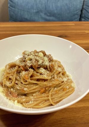 簡単ミートスパゲティ-レシピのメイン写真