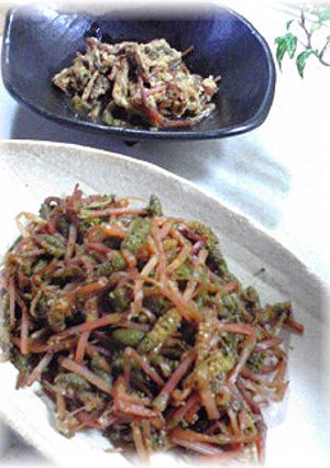 ほろ苦✼つくしの炒め物-レシピのメイン写真