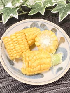 レンチンとうもろこし-レシピのメイン写真