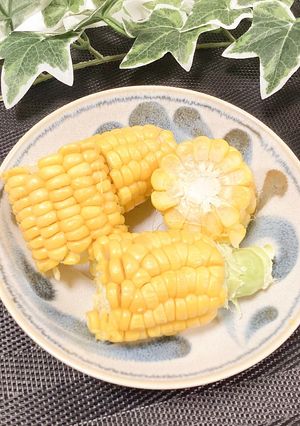 レンチンとうもろこし-レシピのメイン写真