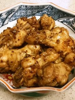 鶏手羽元のマスタード煮(圧力鍋)-レシピのメイン写真