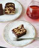 焼かないケーキ。チョコビスケットケーキ