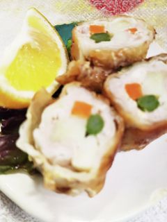 包まない餃子→巻いて焼くだけ-レシピのメイン写真