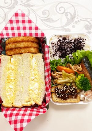 塾弁（昼食、夕軽食）2023.05.20-レシピのメイン写真