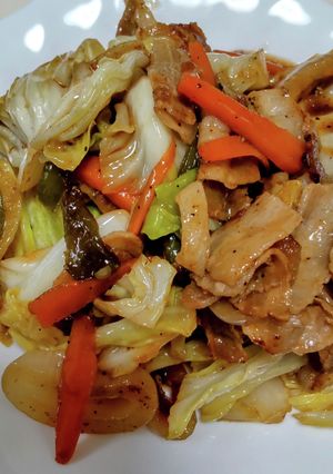 余り野菜で定食屋さんの野菜炒め♡主人絶賛-レシピのメイン写真