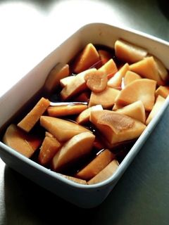 大根の酢醤油漬け-レシピのメイン写真