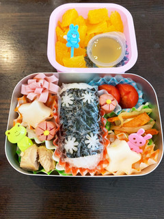 フラワー弁当☆幼稚園用☆年少3歳-レシピのメイン写真