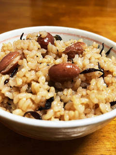 金時豆ヒジキ玄米ご飯(電気圧力鍋)-レシピのメイン写真