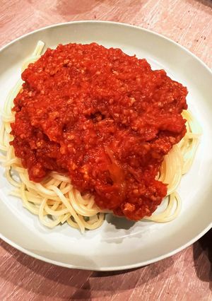 子供大好きほんのり甘いミートソース-レシピのメイン写真