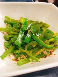 レンジで簡単★ピーマンのおかか和え-レシピのメイン写真
