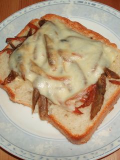きんぴらチーズトースト-レシピのメイン写真